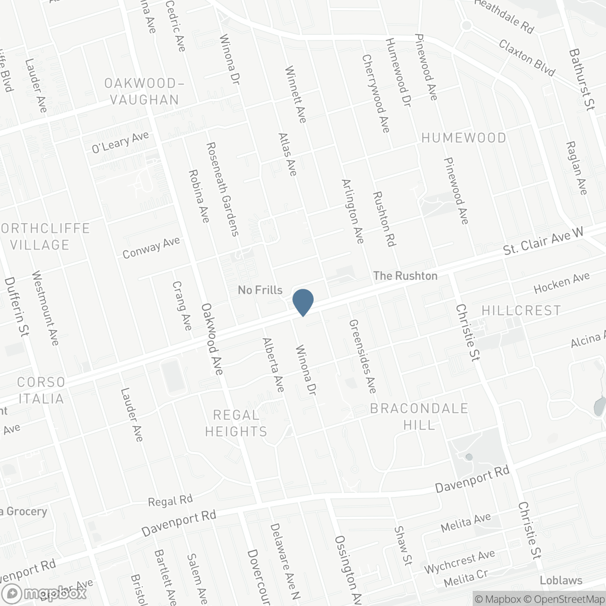 205 - 840 ST CLAIR AVENUE W, Toronto, Ontario M6C 0A4